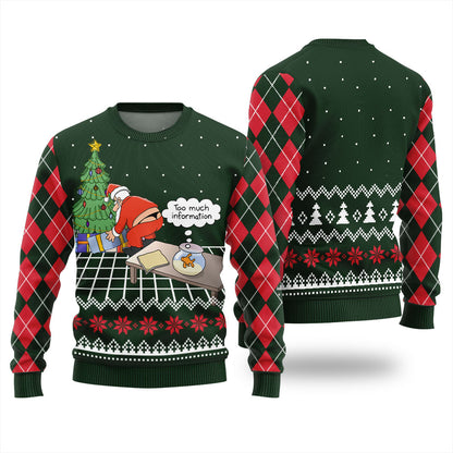 Funny Secret Santa Giving Gifts Ugly Holiday Sweater
