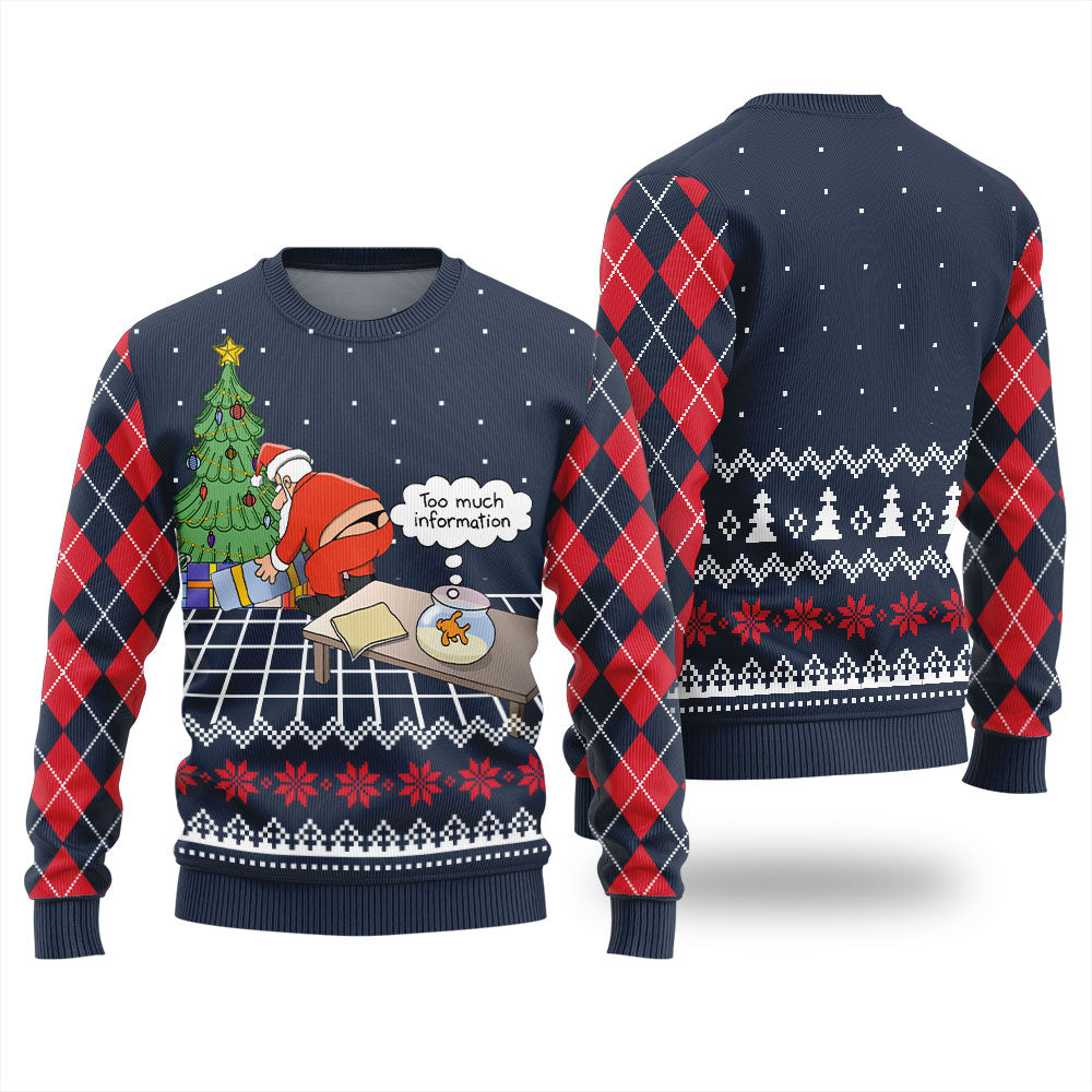 Funny Secret Santa Giving Gifts Ugly Holiday Sweater