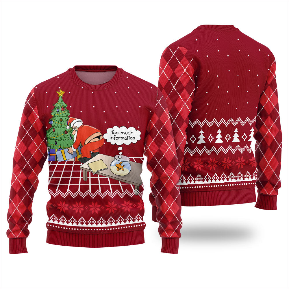 Funny Secret Santa Giving Gifts Ugly Holiday Sweater