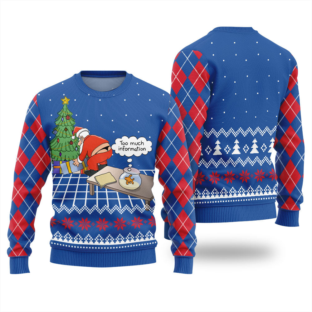 Funny Secret Santa Giving Gifts Ugly Holiday Sweater