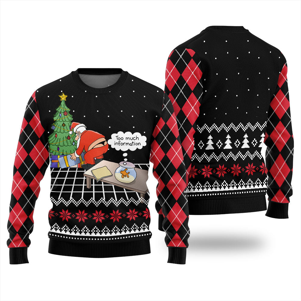 Funny Secret Santa Giving Gifts Ugly Holiday Sweater