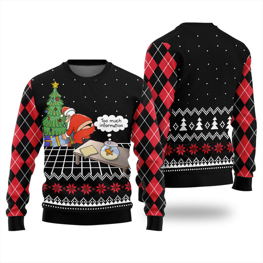 Funny Secret Santa Giving Gifts Ugly Holiday Sweater