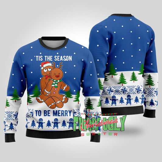 Funny Tis The Season To Be Merry Christmas Royal