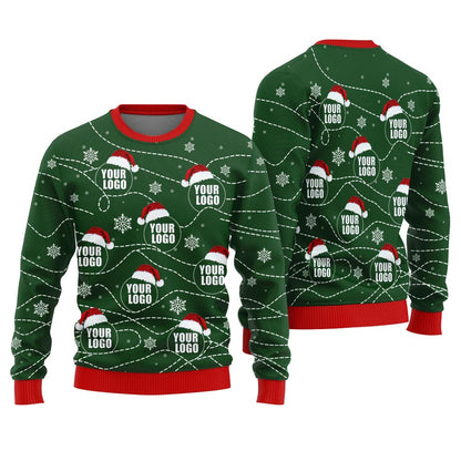 Funny Ugly Sweater Company Logo For Men