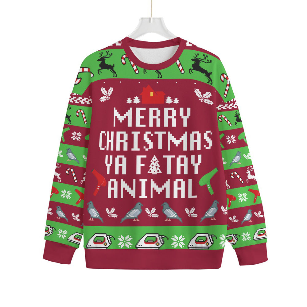Funny Ya Filthy Animal Women's Plus Size Ugly Sweater