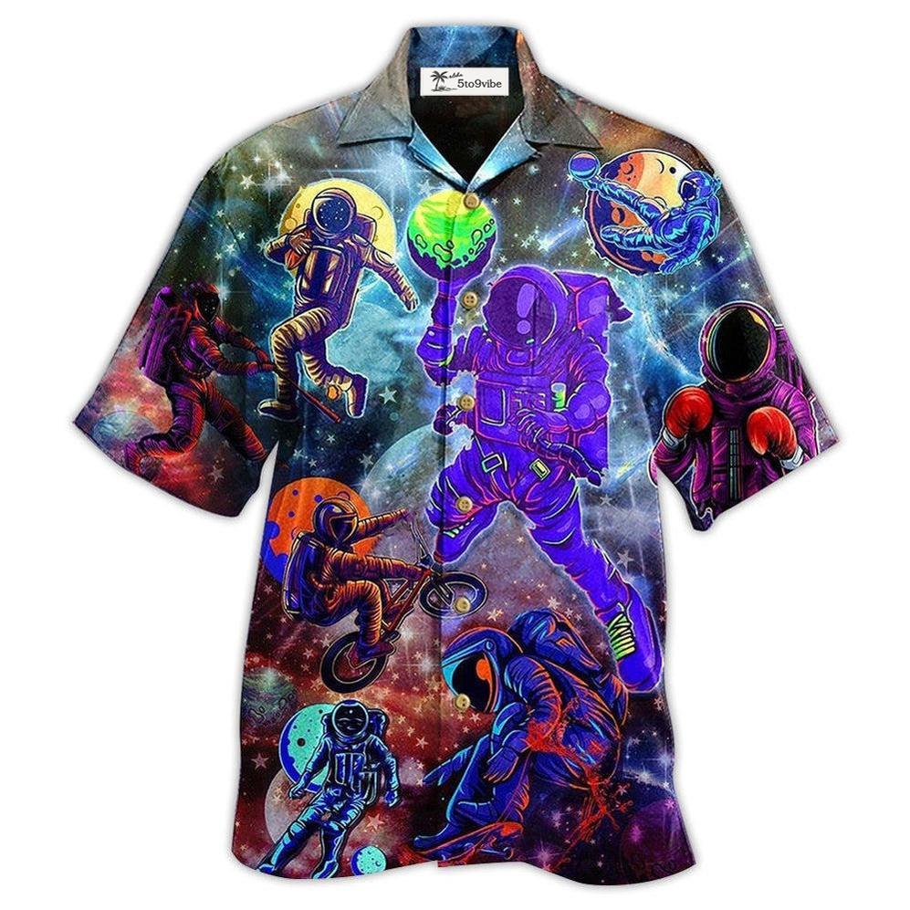 Hawaiian Shirt / Adults / S Galaxy Discover - Hawaiian Shirt 
