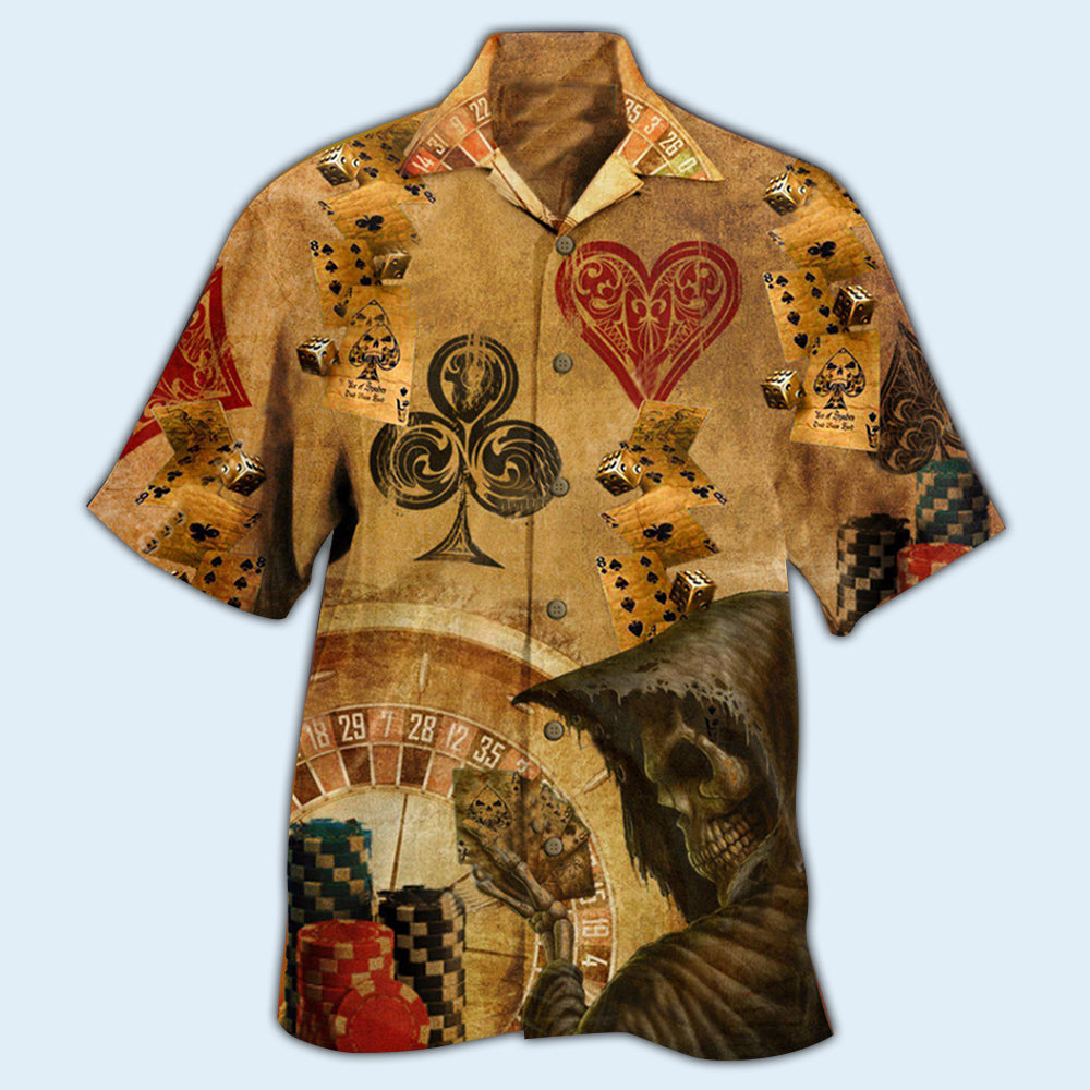 Gambling Dead Mans Hand - Hawaiian Shirt 