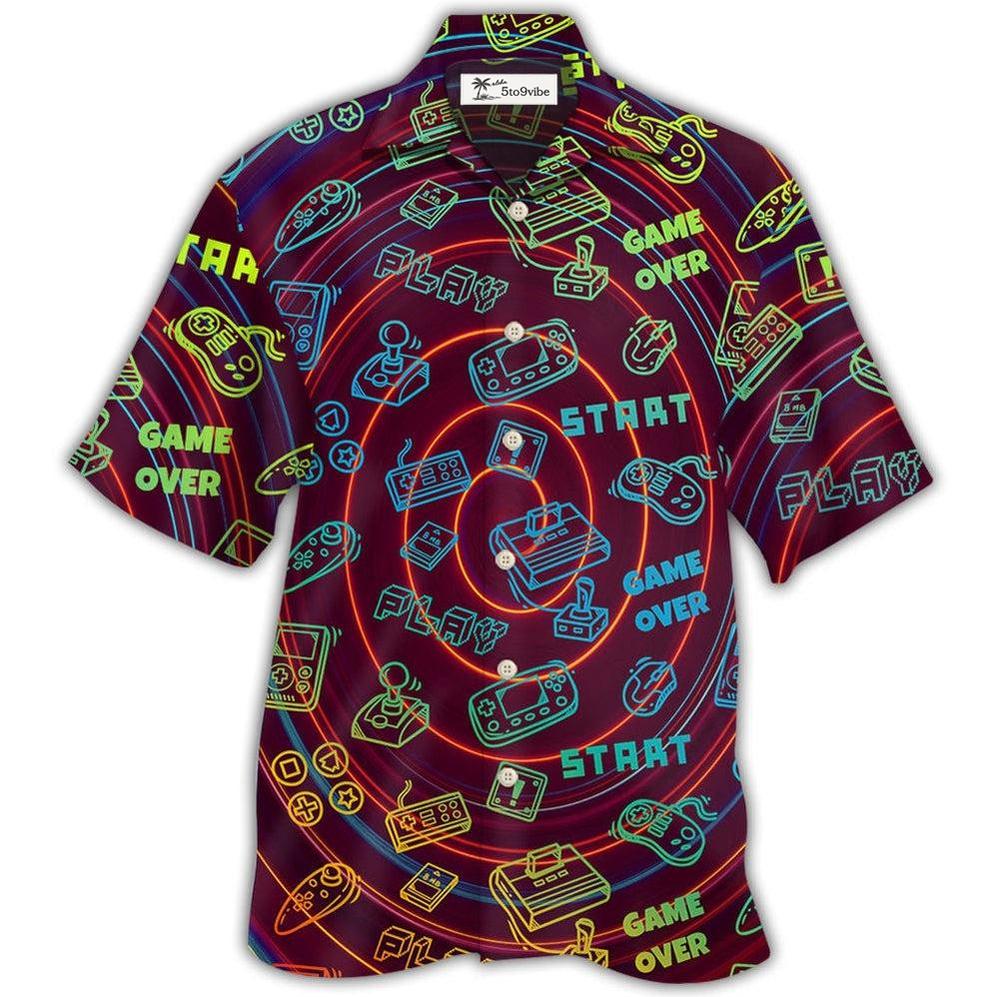 Hawaiian Shirt / Adults / S Game Video Start - Hawaiian Shirt 