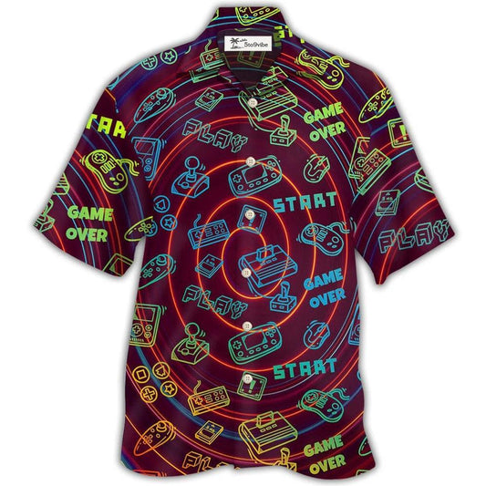 Hawaiian Shirt / Adults / S Game Video Start - Hawaiian Shirt 