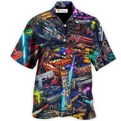 Hawaiian Shirt / Adults / S Game In The Funny Life - Hawaiian Shirt 