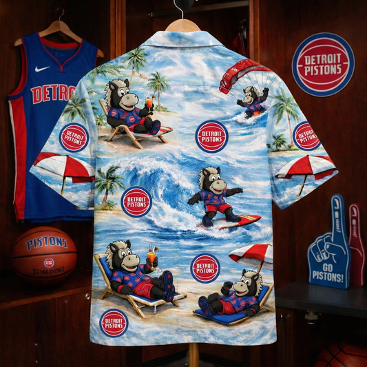 DP Basketball Mascot Beach Viber Unisex Hawaiian Shirt For Men & Women