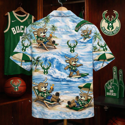 MB Basketball Mascot Beach Viber Unisex Hawaiian Shirt For Men & Women
