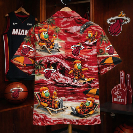 MH Basketball Mascot Beach Viber Unisex Hawaiian Shirt For Men & Women