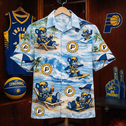 IP Basketball Mascot Beach Viber Unisex Hawaiian Shirt For Men & Women