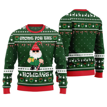 Gnome For The Holidays Ugly Sweater