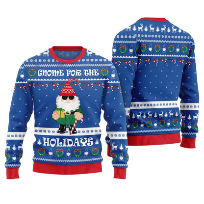 Gnome For The Holidays Ugly Sweater