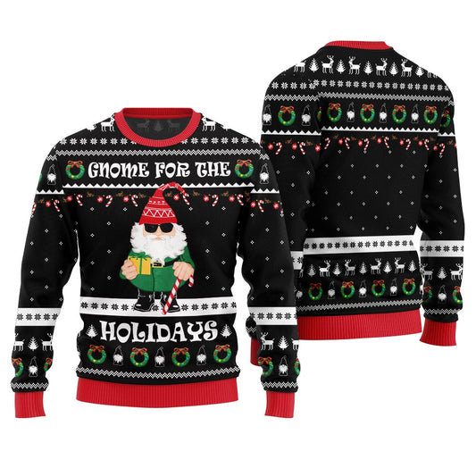 Gnome For The Holidays Ugly Sweater