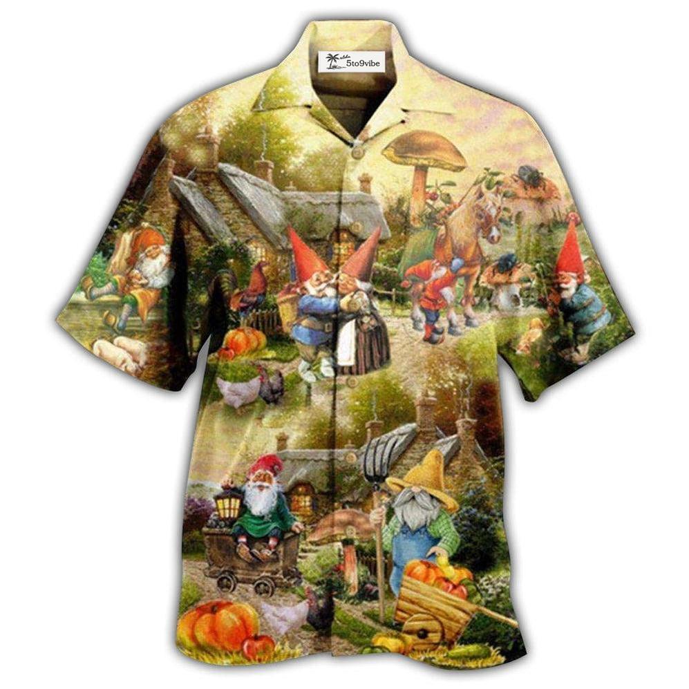 Hawaiian Shirt / Adults / S Gnome Farmer Oh Gnomes - Hawaiian Shirt 