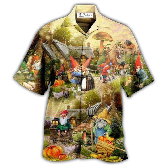 Hawaiian Shirt / Adults / S Gnome Farmer Oh Gnomes - Hawaiian Shirt 