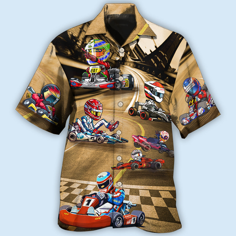 Kart Racing Go Cool - Hawaiian Shirt 