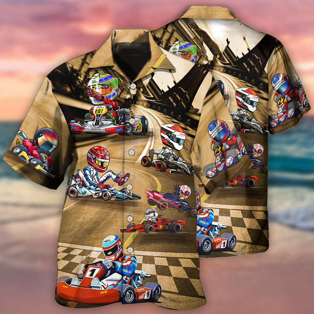 Kart Racing Go Cool - Hawaiian Shirt 