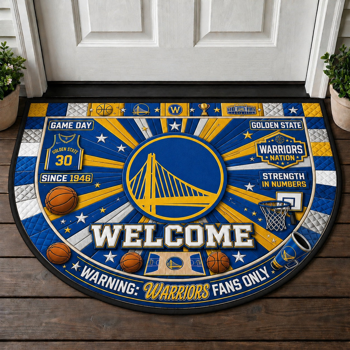 BB All Teams Custom Premium Welcome Mat – Personalized  Doormat