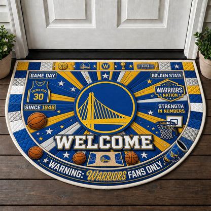 Basketball All Teams Custom Premium Welcome Mat – Personalized Baseball Doormat