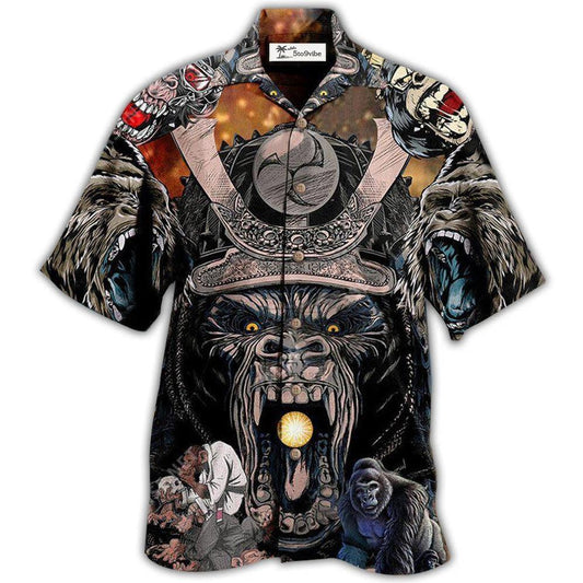 Hawaiian Shirt / Adults / S Gorilla Success Is A Little Like Wrestling - Hawaiian Shirt 