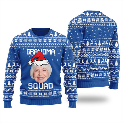 Grandma Squad Personalized Christmas Sweatshirt