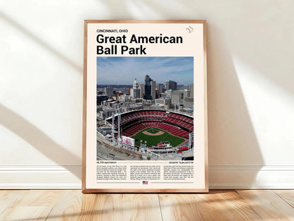 Baseball Stadium Major League Vintage - Vertical Poster - 5to9vibe