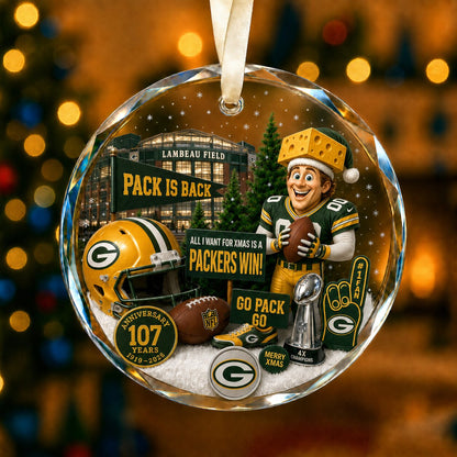 All Football Teams Christmas Glass Ornament With Gift Box Trending - 5to9vibe
