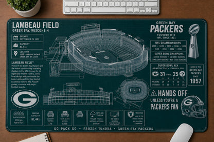 All Football Stadium BluePrint Desk Mat Mouse Pad Plus Size Trending - 5to9vibe