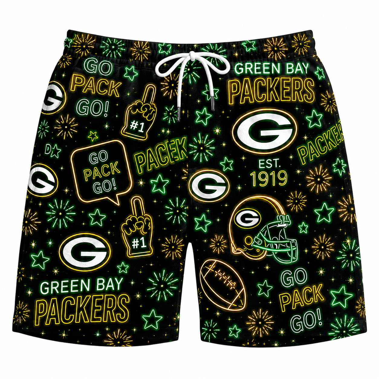 All Football Teams Neon Vibe Summer Button-Up Unisex Hawaiian Shirt For Men and Women-Hawaiian Shirt-5TO9VIBE