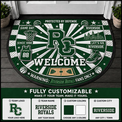 Green / White