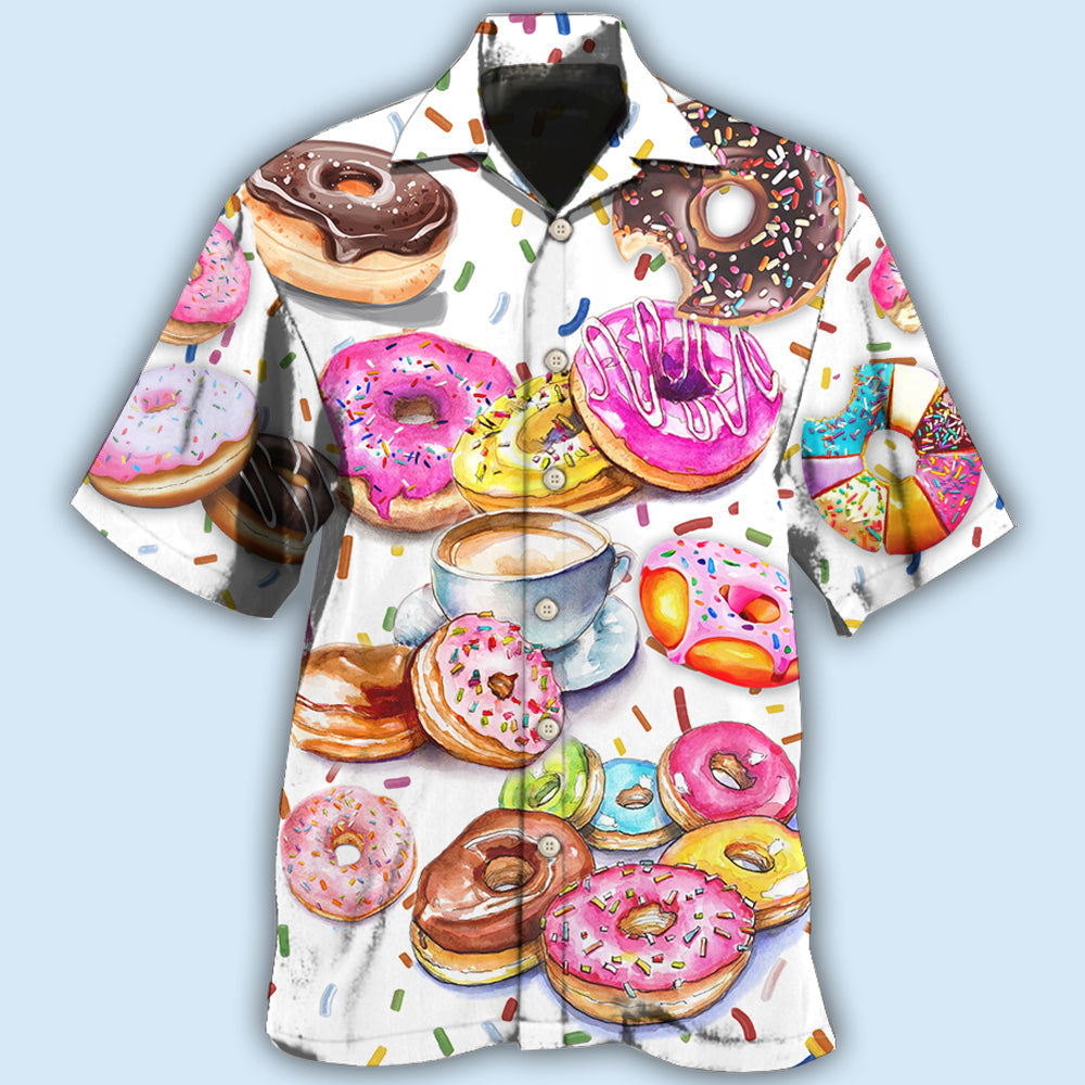 Donut Delicious Colorful Style - Hawaiian Shirt 