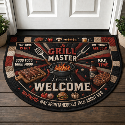 Uncork And Unwind Wine Doormat - Red Wine Glass Vineyard Welcome Mat - 5to9vibe