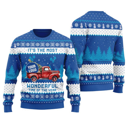 Griswold Family Car Custom Logo Christmas Sweater Women