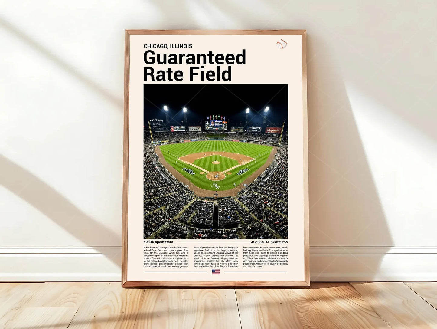 Baseball Stadium Major League Vintage - Vertical Poster - 5to9vibe