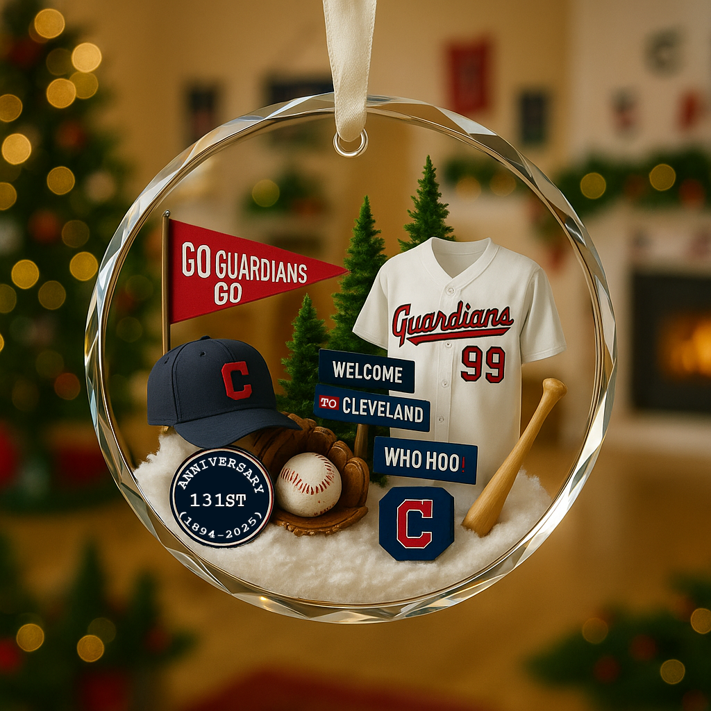 Baseball Glass Ornament 3 With Gift Box Christmas Baseball Team - Glass Ornament-Glass Ornament-5TO9VIBE