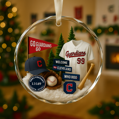 Baseball Glass Ornament 3 With Gift Box Christmas Baseball Team - Glass Ornament-Glass Ornament-5TO9VIBE