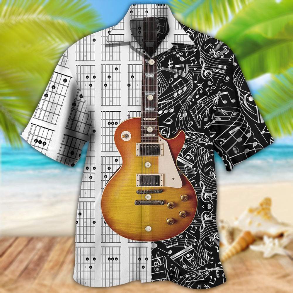 Guitar Bass Guitar Musician - Hawaiian Shirt 