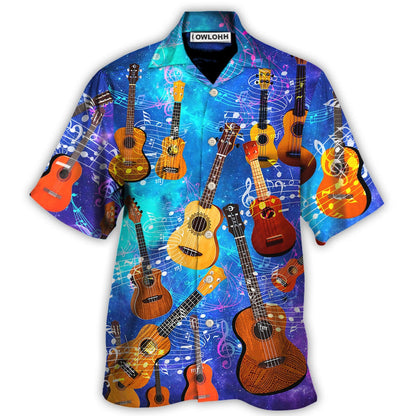 Hawaiian Shirt / Adults / S Guitar Ukulele Love Forever Style - Hawaiian Shirt 