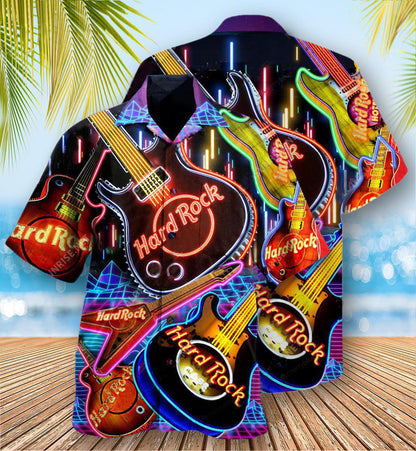 Guitar Our Hearts Have Beats - Hawaiian Shirt 