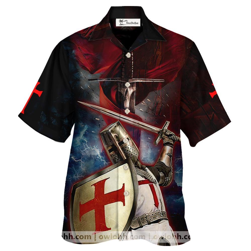 A Warrior Of Christ I Am The Storm - Unisex Hawaiian Shirt For Men and Women