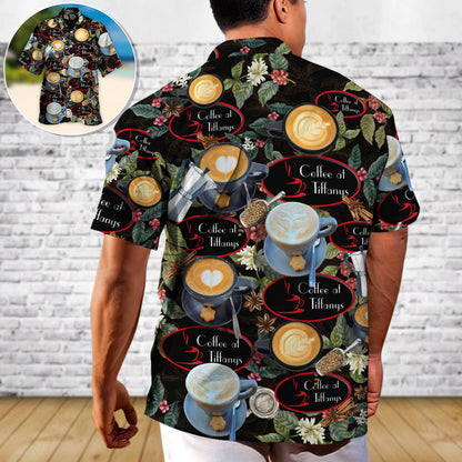 Coffee At Tiffany's Custom - Unisex Hawaiian Shirt For Men and Women