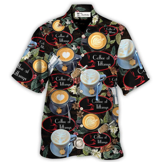 Coffee At Tiffany's Custom - Unisex Hawaiian Shirt For Men and Women