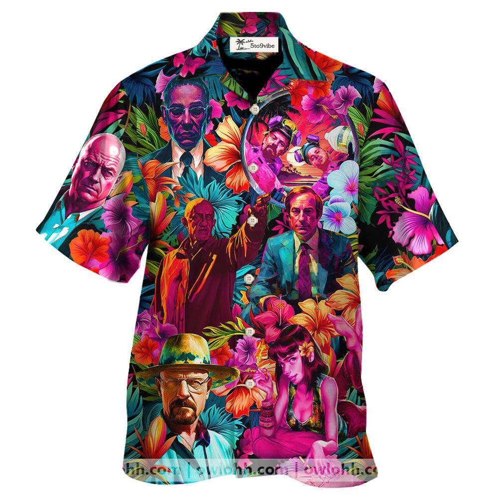 Breaking Bad Synthwave Tropical Summer Special - Unisex Hawaiian Shirt For Men and Women