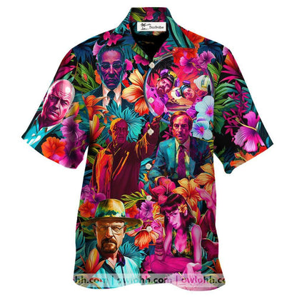 Breaking Bad Synthwave Tropical Summer Special - Unisex Hawaiian Shirt For Men and Women
