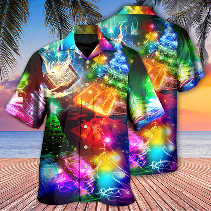 Book Christmas Merry Everything Happy Always - Hawaiian Shirt 