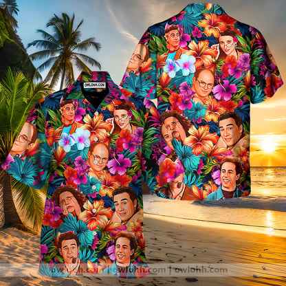 Seinfeld Synthwave Tropical Summer Special - Unisex Hawaiian Shirt For Men and Women